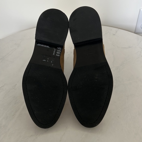 NWT & Other Stories Tan Suede Lug Sole Boots - Size 39 - Picture 5 of 5